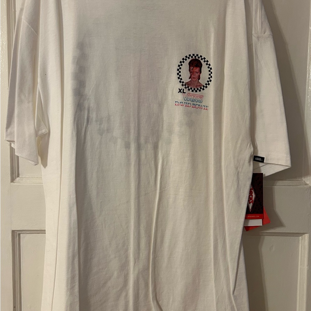 Vans-David Bowie White Graphic T-Shirt